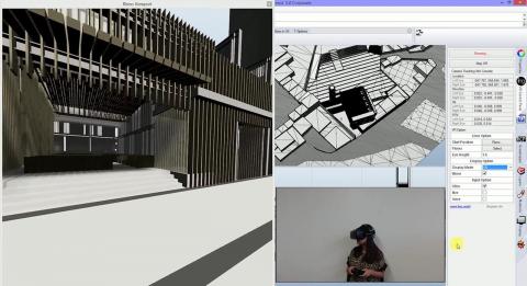 lingMatrix is a Rhino plug-in developed for VR modeling for Architectural designers. As proof of concept, it bridges the Oculus DK2 and the Rhino 5.0
lingMatrix is a Rhino plug-in developed for VR modeling for Architectural designers. As proof of concept, it bridges the Oculus DK2 and the Rhino 5.0