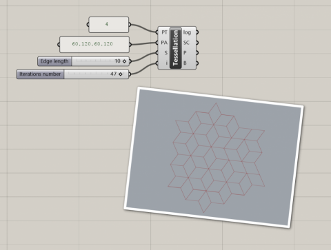 &nbsp; This is the first release of Starfish&nbsp;plug-in that allows&nbsp;parametric generation of various patterns.&nbsp;It focuses on 2d tessell
