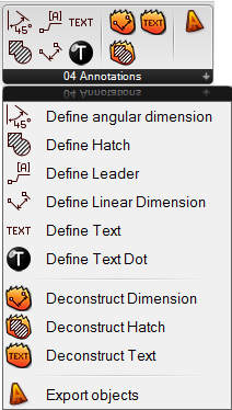 Bake geometry, annotations and blocks with user defined attributes and or Rhino attributes. Reference and filter all Rhino objects into GH.

