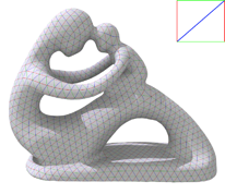 EvoluteTools T.MAP for Rhino 5 and 6 provides re-meshing using pure quad or triangle meshes, and texture mapping using quad or triangle patterns
