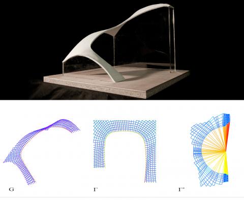 Funicular Form Finding The Rhinoceros® Plug-In RhinoVAULT emerged from current research on structural form finding using the Thrust-Network-App
Funicular Form Finding The Rhinoceros® Plug-In RhinoVAULT emerged from current research on structural form finding using the Thrust-Network-App