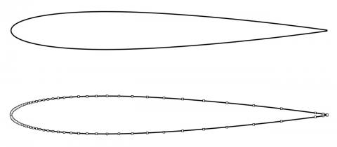 A plain and simple NACA section generator for Rhino3D.
