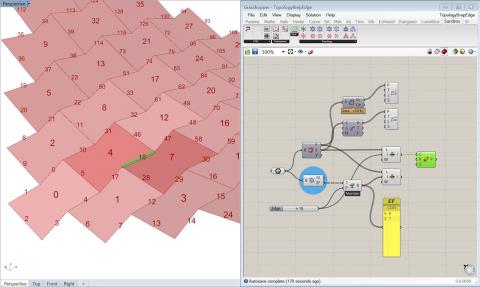 Sandbox Topology provides tools for the topological analysis and filtering of line, polyline, mesh and brep networks.
