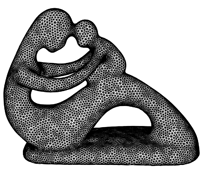 EvoluteTools T.MAP for Rhino 5 and 6 provides re-meshing using pure quad or triangle meshes, and texture mapping using quad or triangle patterns
