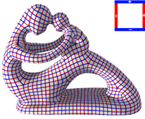 EvoluteTools T.MAP for Rhino 5 and 6 provides re-meshing using pure quad or triangle meshes, and texture mapping using quad or triangle patterns
