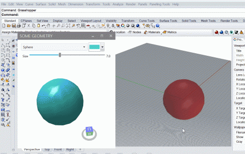 Human UI is a new interface paradigm for Grasshopper. Create professional looking Grasshopper apps with custom user interfaces without scripting
