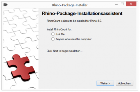 This is the first release of Rhino Count. This utility for Rhinoceros 5 exposes 2 commands: The command Count allows for counting of differen
