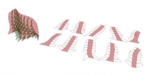 Ivy is a Grasshopper add-on for mesh segmentation and fabrication.
