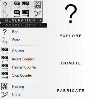 Provides additional components to explore, animate and fabricate generative shapes with Grasshopper®
