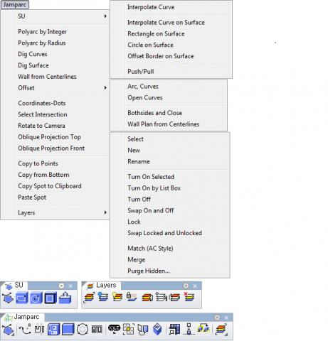 Jamparc_v6 & v5 are&nbsp;plug-ins for McNeel