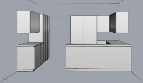This is the first release of my plug-in to create kitchen cabinets and boxes. This plug-in is not intended as a design tool but it