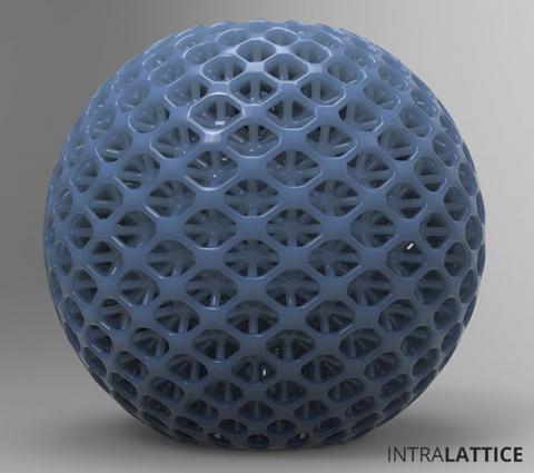 This is the beta release of Intralattice, a plug-in for Grasshopper used to generate solid lattice structures within a design space. It was
This is the beta release of Intralattice, a plug-in for Grasshopper used to generate solid lattice structures within a design space. It was