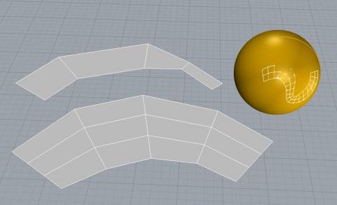 Create poly mesh in Rhino
